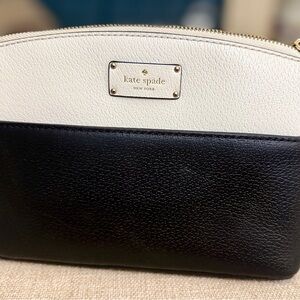 Kate Spade Black and Ivory CrossbodyBag